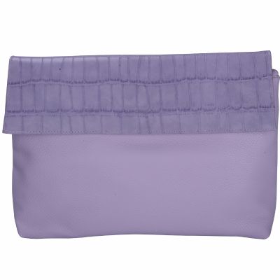 Classic Cosmetic Makeup Clutch with Embedded Mirror